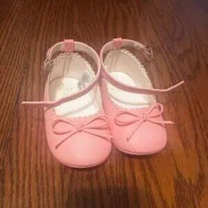 Janie and Jack Pink Ballet Flats Size 12-18 months
